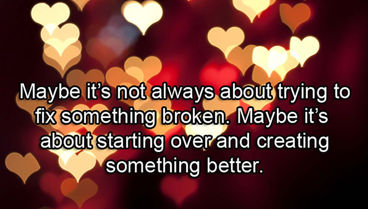 Divorce Card Creating Something Better