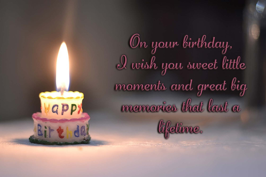 Heartfelt Birthday Candle Card