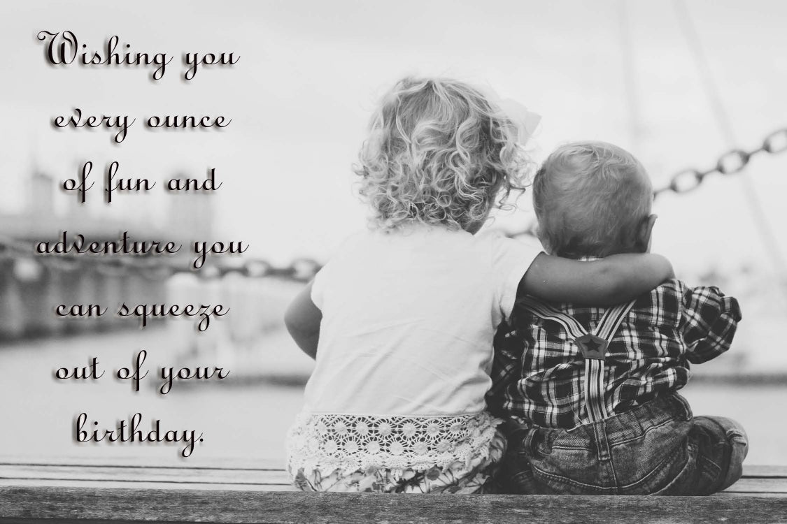 Heartfelt Childhood Memories Birthday Card