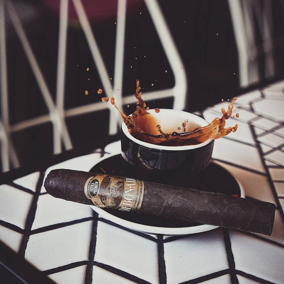 Bold Coffee & Cigar Celebration Card