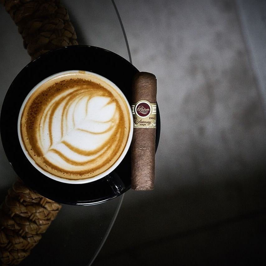 Sophisticated Espresso & Cigar Celebration Card